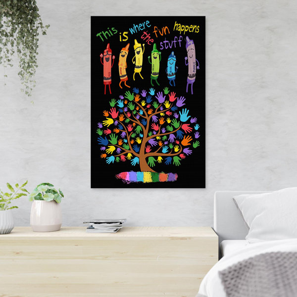 Trinx Happy Pencils & Tree This Is Where The Funhappiness Stuff 1